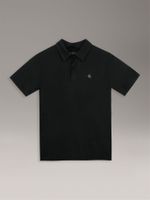 Polo Niño CK Tech Negro Calvin Klein