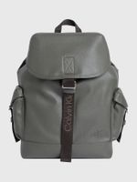 Mochila Cargo Flap Gris Calvin Klein