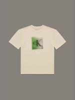 Polera Niño Shifted Ck Verde Calvin Klein