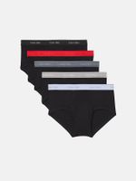 Pack De 5 Slips Cotton Classics Negro Calvin Klein