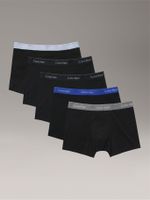 Pack 5 Bóxers Trunk I Cotton Stretch Negro Calvin Klein