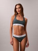 Calzón Bikini Icon Cotton Modal Verde Calvin Klein