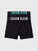 Pack 2 Woven Boxer Intens Power Negro Calvin Klein