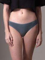 Calzón Bikini From Cotton Gris Calvin Klein