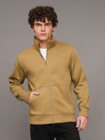 Polerón con Cierre Logo Tape Verde Calvin Klein