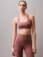 Bralette Deportivo Mediano Impacto Rosa Calvin Klein