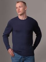 Sweater Merino Rws Crew Neck Sweater Azul Calvin Klein