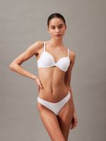 Calzón Bikini Ideal Cotton/ Blanco Calvin Klein