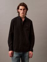 Camisa Oxford Clásica Negro Calvin Klein