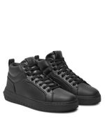 Zapatillas de Cuero Chunky Cupsole Negro Calvin Klein
