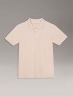 Polo Niño CK Solid Damasco Calvin Klein