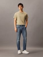 Jeans Slim Faded Azul Calvin Klein