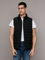 Chaqueta Vest Acolchada Negro Calvin Klein