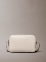 Bandolera Con Cierre De Cremallera Beige Calvin Klein