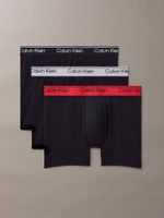 Pack 3 Bóxers Brief Microfibre Stre Negro Calvin Klein