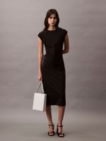 Vestido Straight Negro Calvin Klein
