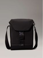 Bolso Reporter con Solapa Rápido Negro Calvin Klein