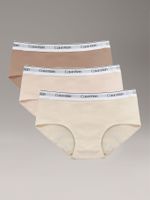 Pack 3 Calzon Hipster para Niña Multicolor Calvin Klein