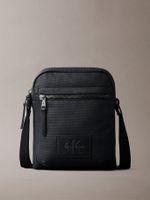 Bolso Reporter con Insignia Negro Calvin Klein