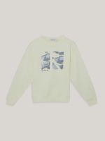 Polerón Niño Serenity Monogram Verde Calvin Klein