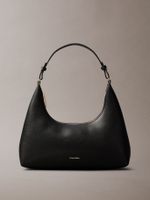 Cartera Hombro Logo Detalle Metálico Negro Calvin Klein