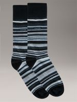 Calcetines Barcode Multi Stripe Negro Calvin Klein