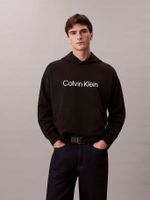 Sweater de Felpa Premium Negro Calvin Klein