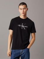 Polera Monogram Tee Negro Calvin Klein