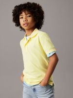 Polo Niño Essential Amarillo Calvin Klein