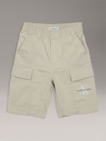 Short Niño Cargo Essential Beige Calvin Klein
