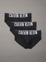 Pack 3 Slips Intense Power 001 Negro Calvin Klein