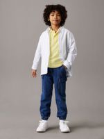 Jeans Niño Estilo Cargo Azul Calvin Klein