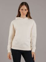 Poleron con Gorro Hero Logo Beige Calvin Klein