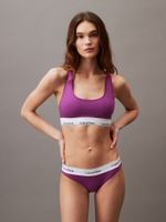 Bralette Modern Cotton Morado Calvin Klein