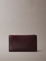 Tarjetero Estampado - Monograma CK Marrón Calvin Klein