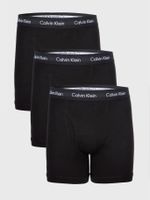 Pack 3 Bóxers Largos - Stretch Negro Calvin Klein