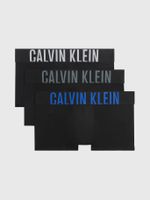 Pack 3 Bóxers Low Rise Trunk I Power Negro Calvin Klein