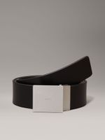 Cinturón Casual Plaque 35Mm Negro Calvin Klein