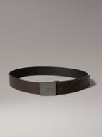 Cinturón Casual Plaque 35Mm Café Calvin Klein