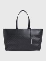 Cartera Shopper Mixmedia Negro Calvin Klein