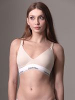 Bralette Materno Lightly Lined Beige Calvin Klein