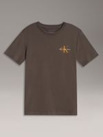 Polera Niño Chest Monologo Café Calvin Klein