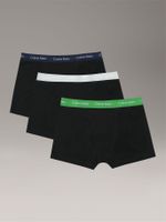 Pack De 3 Bóxers Trunk Cott Stretch Negro Calvin Klein