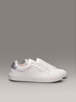 Zapatillas de cuero Blanco Calvin Klein