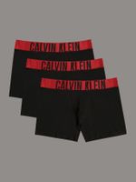 Pack 3 Bóxers Brief Intense Power Negro Calvin Klein