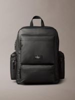 Mochila con Bolsillos Utilitarios Negro Calvin Klein