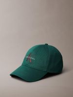 Jockey con Logo Monograma Bordado Verde Calvin Klein