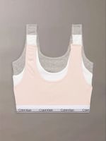 Pack 3 Bralettes Cotton Niña Multicolor Calvin Klein