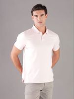 Polo Solid - Liquid Rosado Calvin Klein