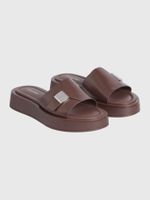 Sandalias de Cuero Flatform Cafe Calvin Klein